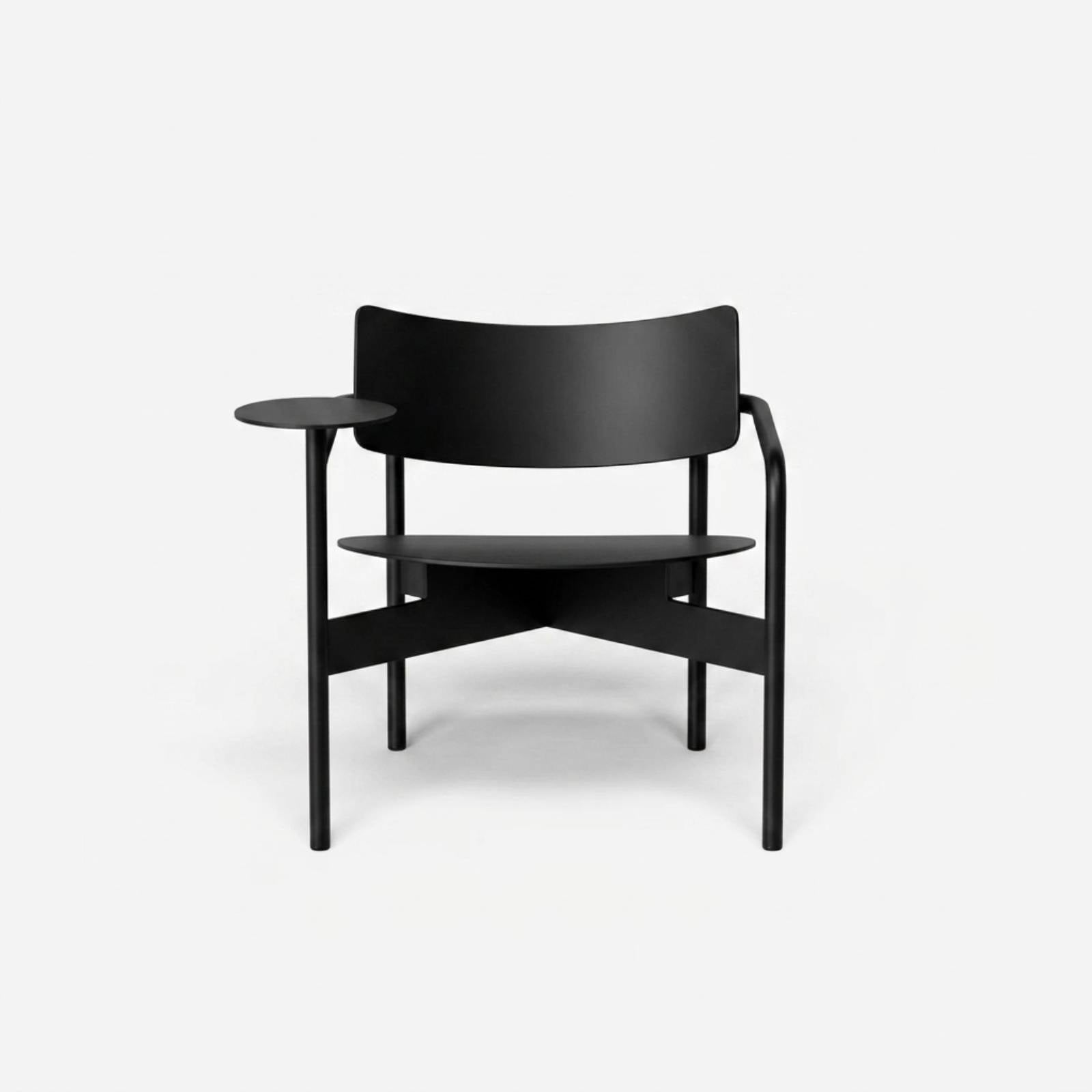 Mono Minimalist Metal Koltuk & Entegre Sehpa