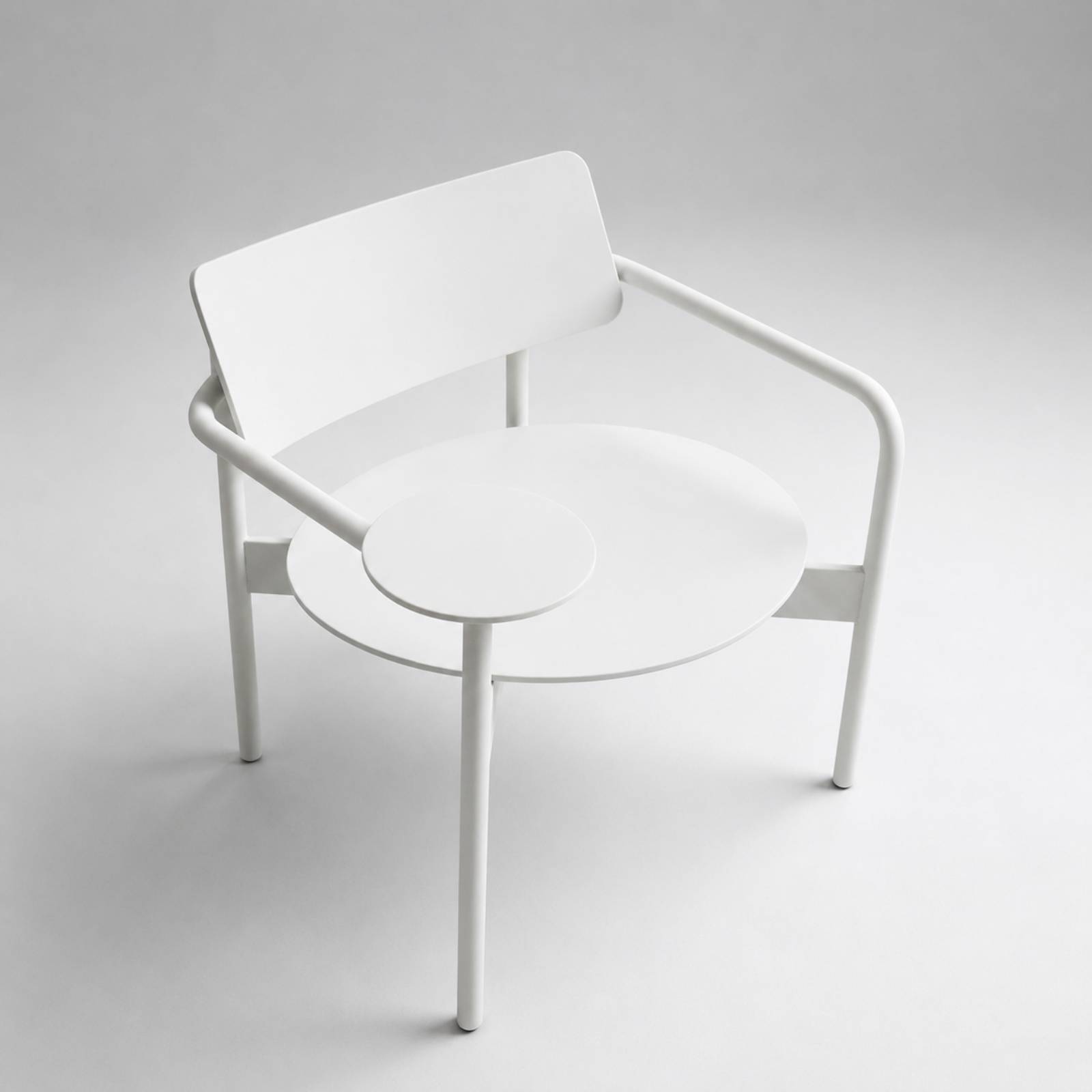 Mono Minimalist Metal Koltuk & Entegre Sehpa
