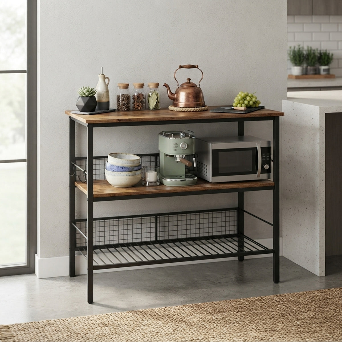 Wing Metal Bar ve Servis Arabası