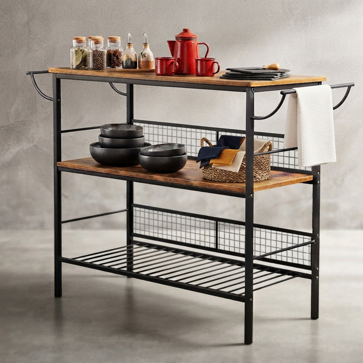 Wing Metal Bar ve Servis Arabası